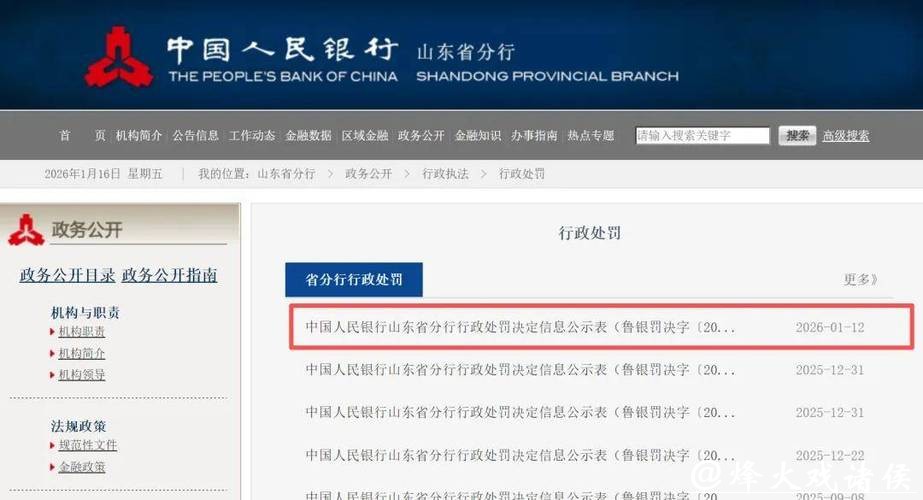 中国农业发展银行山东省分行被罚116.6万元：违反金融统计相关规定